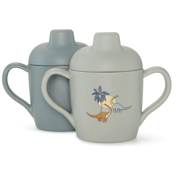 Konges 2 Pack Sippy Cups - Dino
