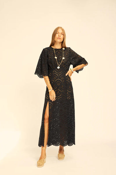 Natalie Martin Lily Dress in Full Emb