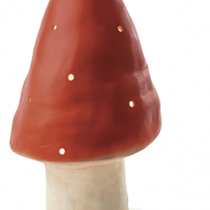 Egmont Toys Red Mushroom Lamp - Small with plug