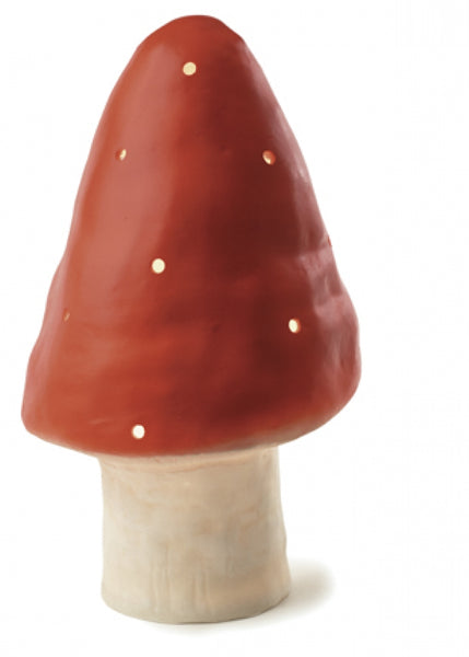 Egmont Toys Red Mushroom Lamp - Small with plug