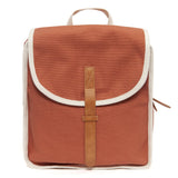Petit Recycled Cotton Backpack ~ Baked Clay