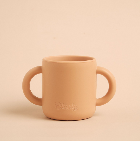 Cou Cou Baby Silicone Training Cup in Enoki