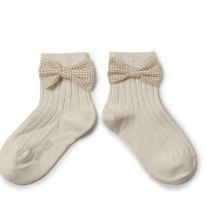 Collegien Colette Ankle Socks - Cream