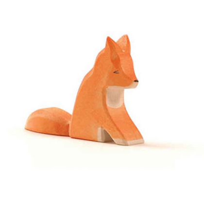 Ostheimer Wooden Small Fox Sitting