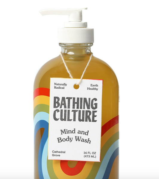 Bathing Culture Refillable Rainbow Glass Mind and Body Wash