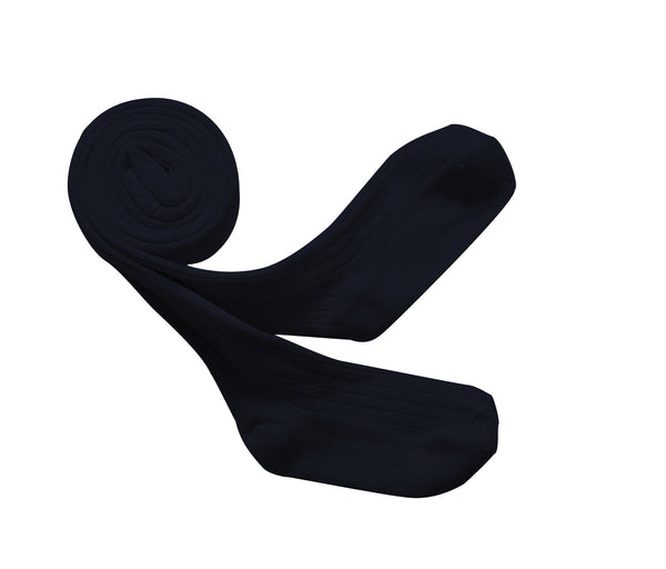 Collegien Louise Ribbed Tights - Navy
