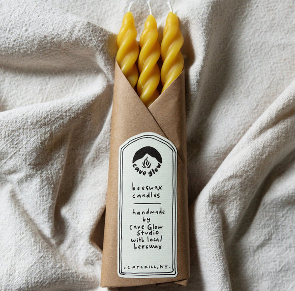 Cave Glow Studio Beeswax Spiral Set