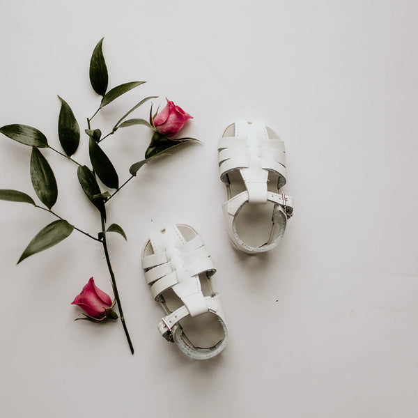 Addie Sandal in White