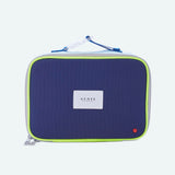 State Bags Rodgers Lunch Box ~ Navy/Neon