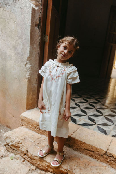 Lali Linnea Dress in Antique White