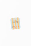 Pip Pop Post - Endless Hoop Thin Silver: Pair / 8 mm