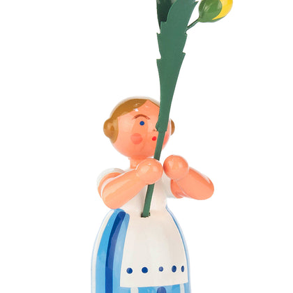 Dregano Easter Figurine ~ Buttercup Flower