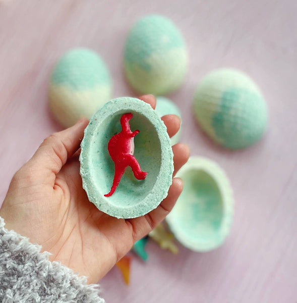 The Sister Made - Large Dino Egg - with toy inside!