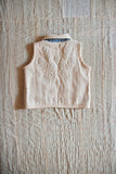 Bonjour Vest ~ Ivory Denim