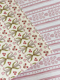re:mused studio - Brasserie Gift Wrap Sheet – Double Sided: Roll of 3 Sheets