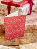 re:mused studio - Raspberry Valentine A2 Greeting Card