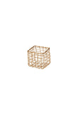 Fog Linen Work - Iron Wire Basket Square