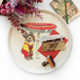 Three Potato Four - 3P4 x Richard Scarry® - Nicholas Bunny Large Round Tray