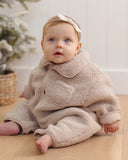 Quincy Mae Shearling Jumpsuit ~ Rose Water