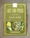 East End Press - SPRING BLOOMS SEWN GARLAND