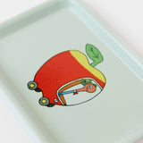 Three Potato Four - 3P4 x Richard Scarry® - Apple Car Vintage-Style Tray