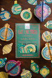 East End Press - Christmas Ornaments Sewn Garland