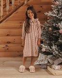 Rylee + Cru Girl's Nightgown ~ Candy Cane Lane
