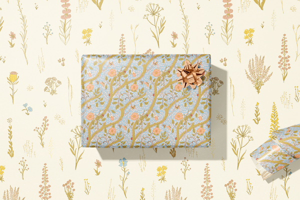 re:mused studio - Wild Mountain Wrap Sheet-Double Sided: Roll of 3 Sheets