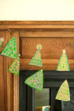 East End Press - Midcentury Trees Sewn Garland