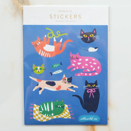 Idlewild Co. - Kitties Sticker Sheets