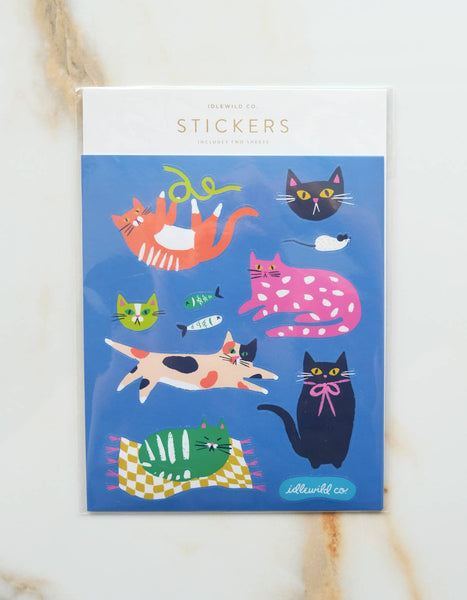 Idlewild Co. - Kitties Sticker Sheets