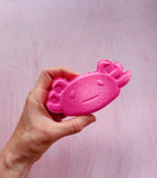 The Sister Made - Axolotl Bath Bomb - with toy inside!