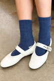 Le Bon Shoppe - Wool Waffled Socks : Oatmeal / Cream