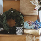 Global Goods Partners - Felt Mistletoe Wreath: Default