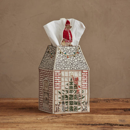 Coral & Tusk - Home for the Holidays Tissue Box Cover