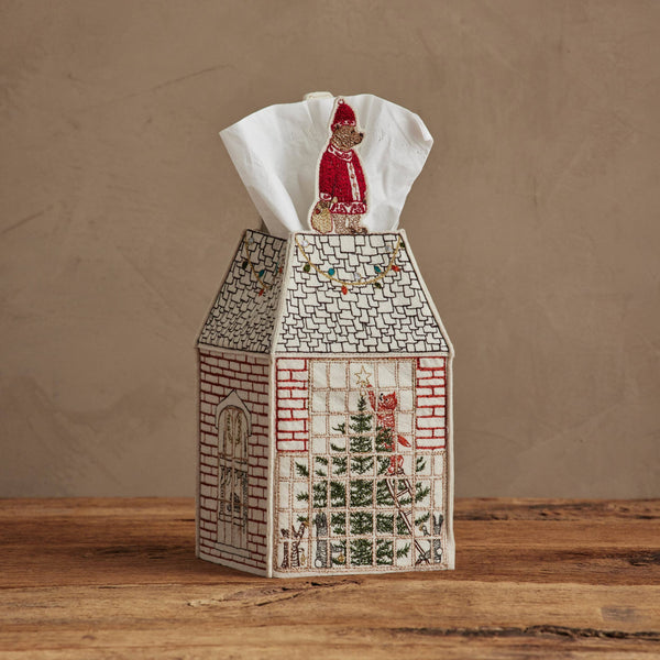 Coral & Tusk - Home for the Holidays Tissue Box Cover