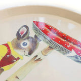 Three Potato Four - 3P4 x Richard Scarry® - Nicholas Bunny Large Round Tray