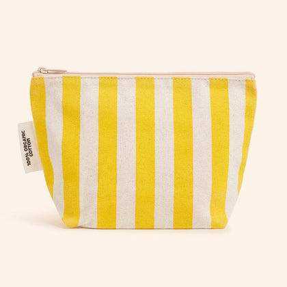 Dr. Max's - Organic Cotton Zipper Bags: Yellow