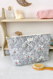 BARNABÉ AIME LE CAFÉ - Liberty® Fabric Toiletry Bags with Plasticized Interior: Nina
