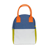 Fluf - Zipper Lunch - Two Tone Citrus Sky