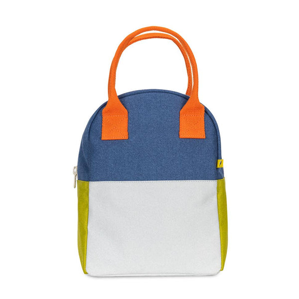 Fluf - Zipper Lunch - Two Tone Citrus Sky