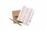 re:mused studio - Je t'adore A2 Greeting Card