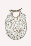 BARNABÉ AIME LE CAFÉ - Liberty® English Floral Baby Bib: Sofia