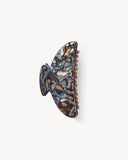 MACHETE - Midi Heirloom Claw in Blue Horn