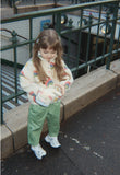 Konges Sloejd Jody Teddy Half Zip ~ Rainbow Star