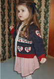 Konges Holiday Knit Skirt ~ Mellow Rose