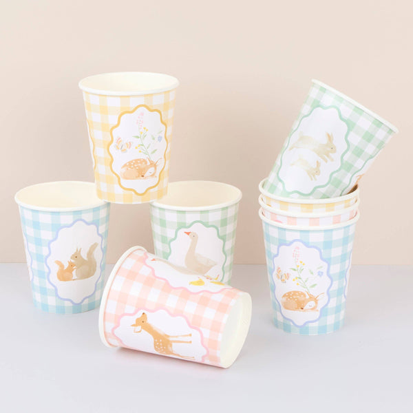 Meri Meri - Little Animals Cups