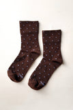 Le Bon Shoppe - Polka Dot Sneaker Socks (wholesale): BLUE/NAVY