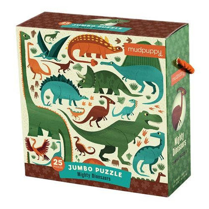 Chronicle Books - Mighty Dinosaurs Jumbo Puzzle