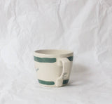 Erika Christine Ceramics - Cornflower Mug- Emerald